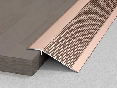 Aluminum Threshold Strip, Brown 35.4"x4"