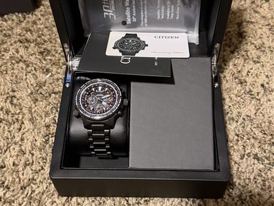 Citizen Promaster Satellite Wave GPS 30th Anniversary Edition Watch CC7015-55E