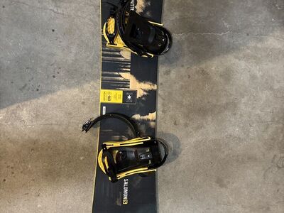Salomon WildCard Snowboard 160cm W/ Bindings