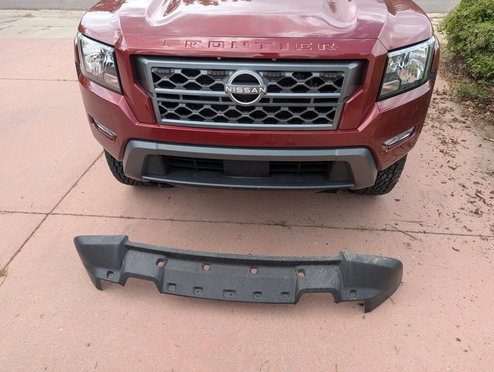 Nissan Frontier Front Air Dam - 2022-2024