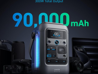 Brand new Anker SOLIX C300X DC Power Bank Station, Outdoor 288Wh Portable Power Station