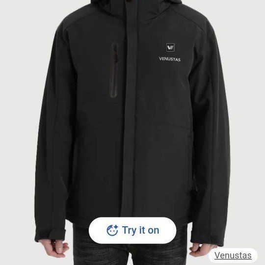 Mens Venustas heated coat
