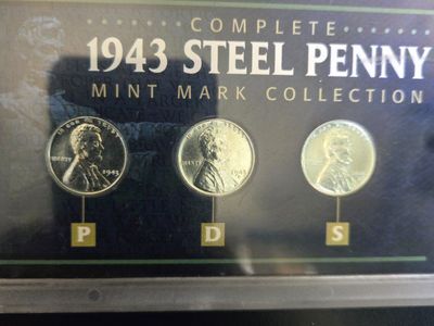 1942 Steel Penny Set