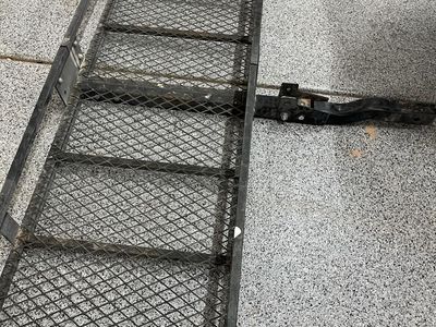Folding Hitch Mount Cargo Carrier Basket