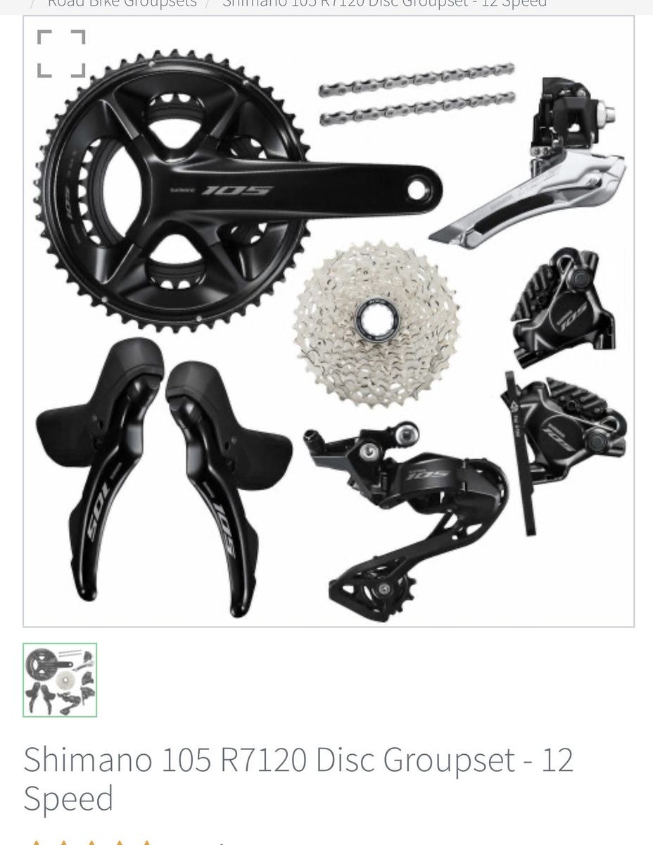 105 Shimano Grooset New