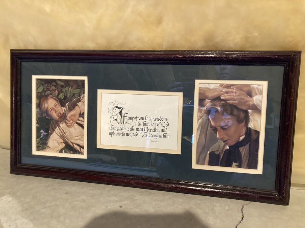 Jospeh Smith Framed Picture