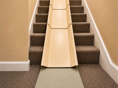 Stair Slide Complete Set with Landing Pad – Like New