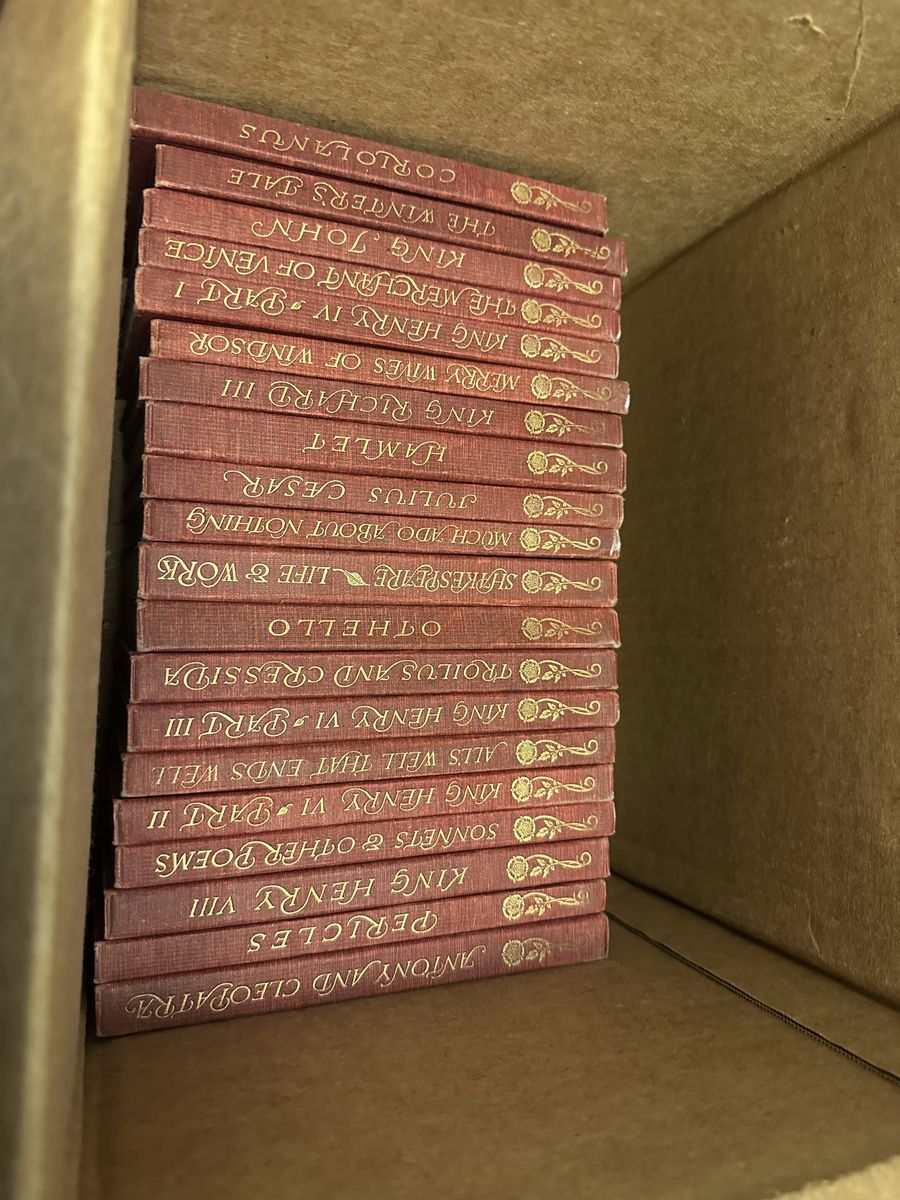 Shakespeare book collection