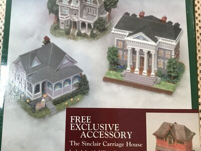 Liberty Falls Village Set Includes 8 Buildings, New In Package