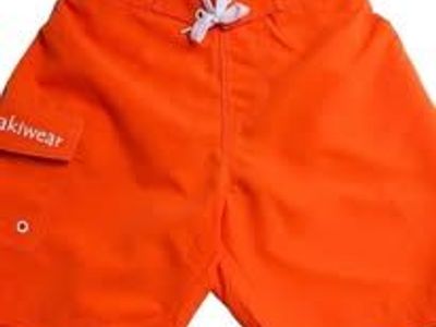 New, OAKIWEAR KIDS BOARD SWIMMING SHORTS SIZE 8/9, #SAS61526-86-6/6