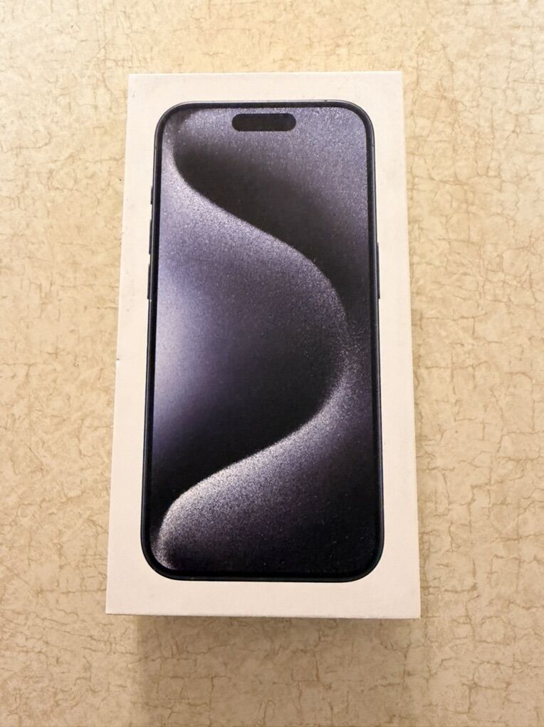 iPhone 15 pro 256 gb blue titanium