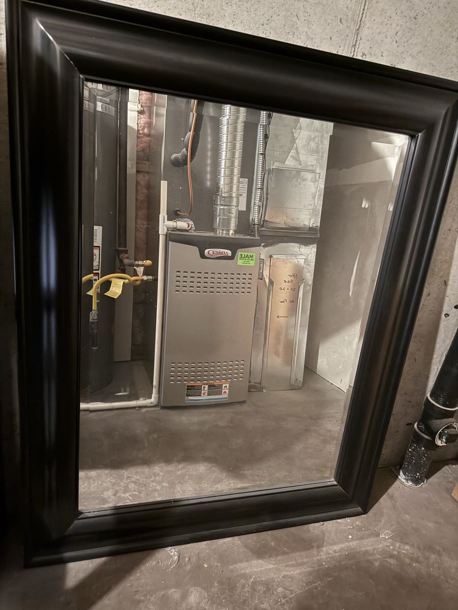 Large Framed Mirror