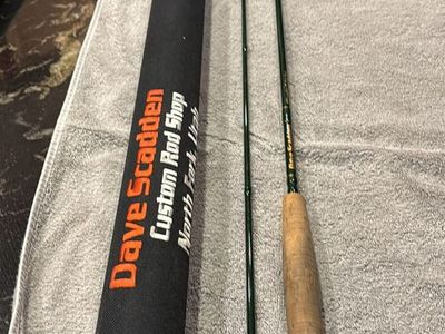 Dave Scadden Graphite Fly Rod 9’ 6 weight