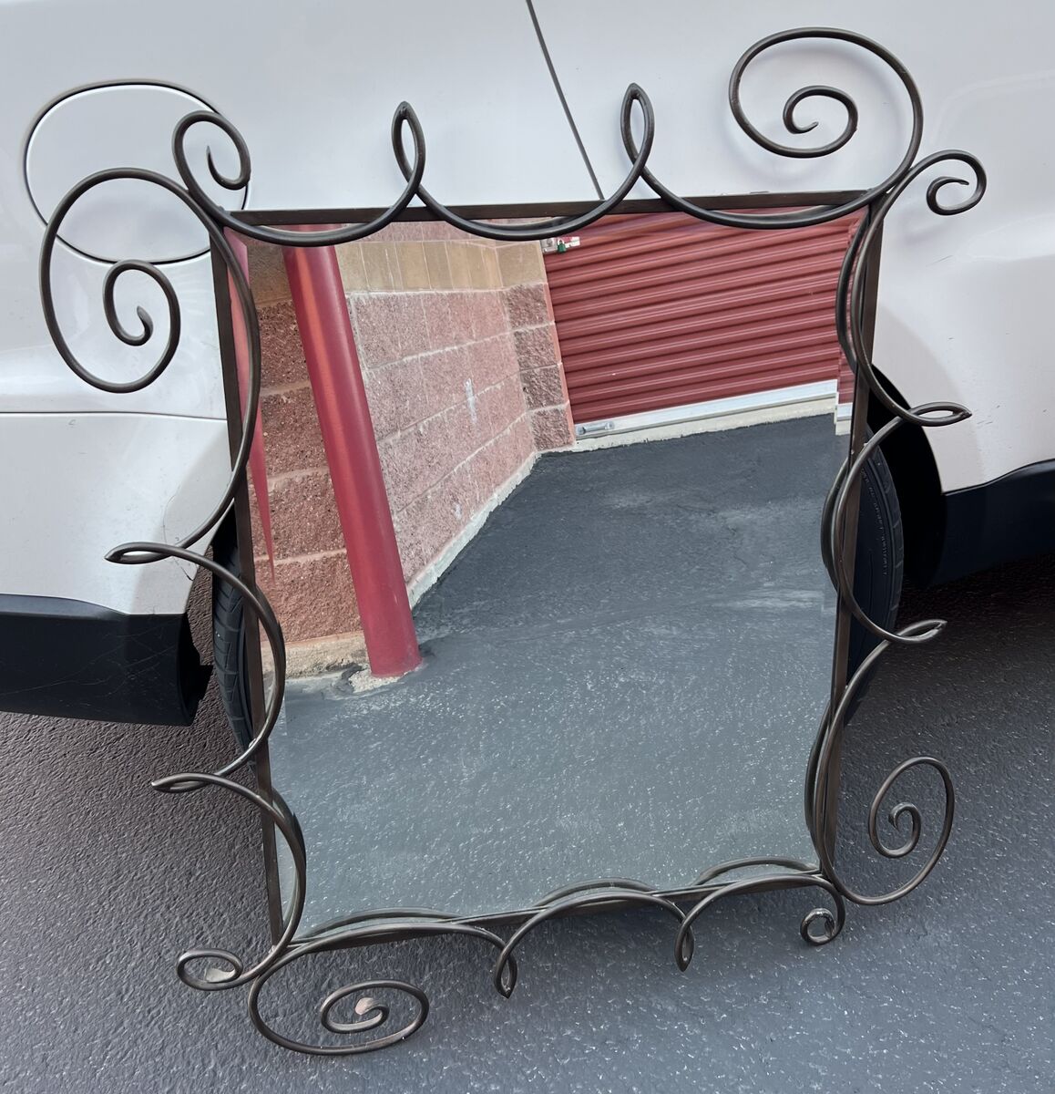 Wrought Iron Mirror