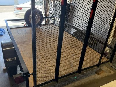Utility Trailer with Removable Gate & Spare Tire - Great for Hauling!