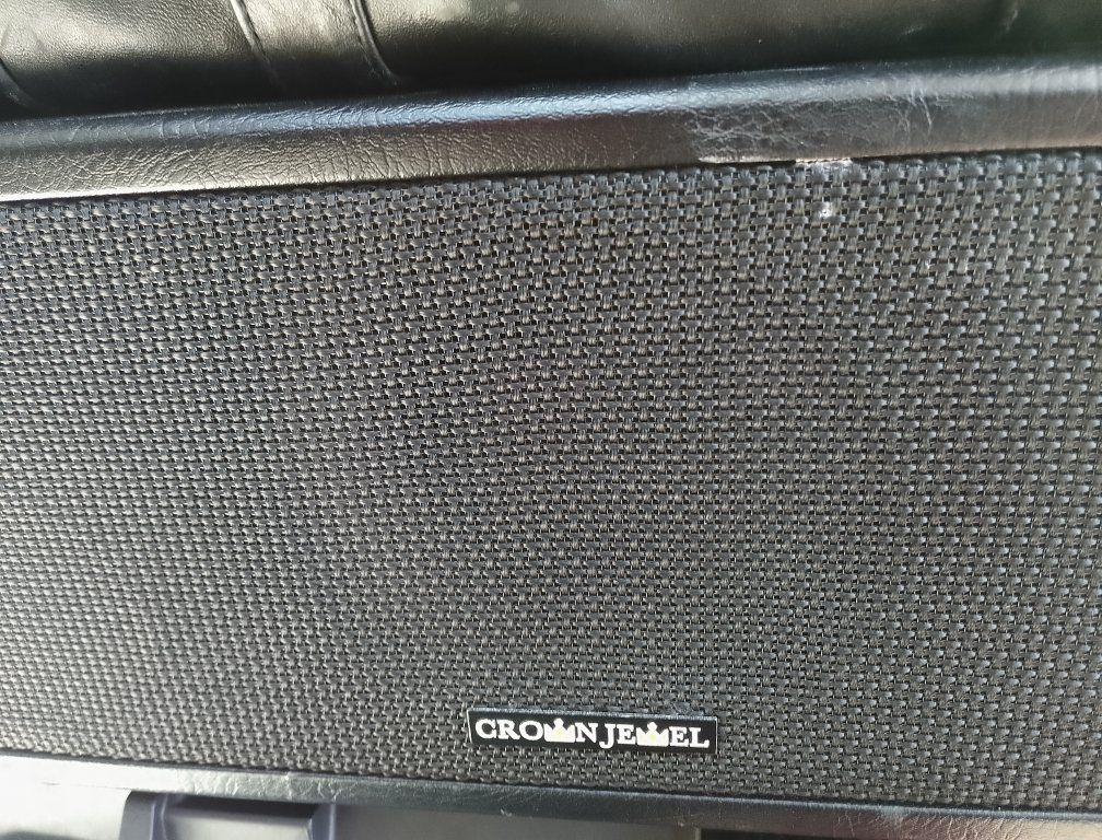 Crown Jewel Speaker with AUX In & USB MP3 Playback - Great for Portable Audio