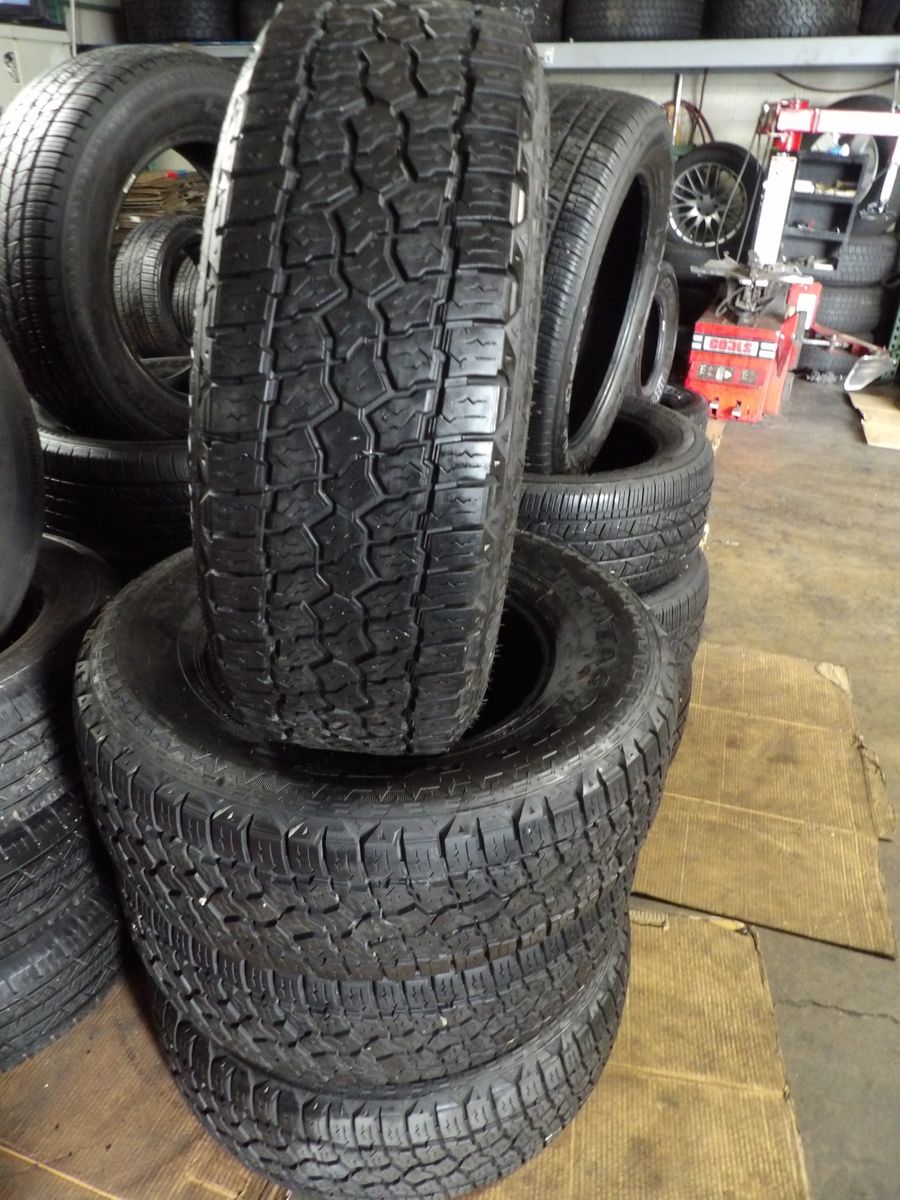 265/70R17 MILESTAR PATAGONIA A/TR SET OF USED TIRES