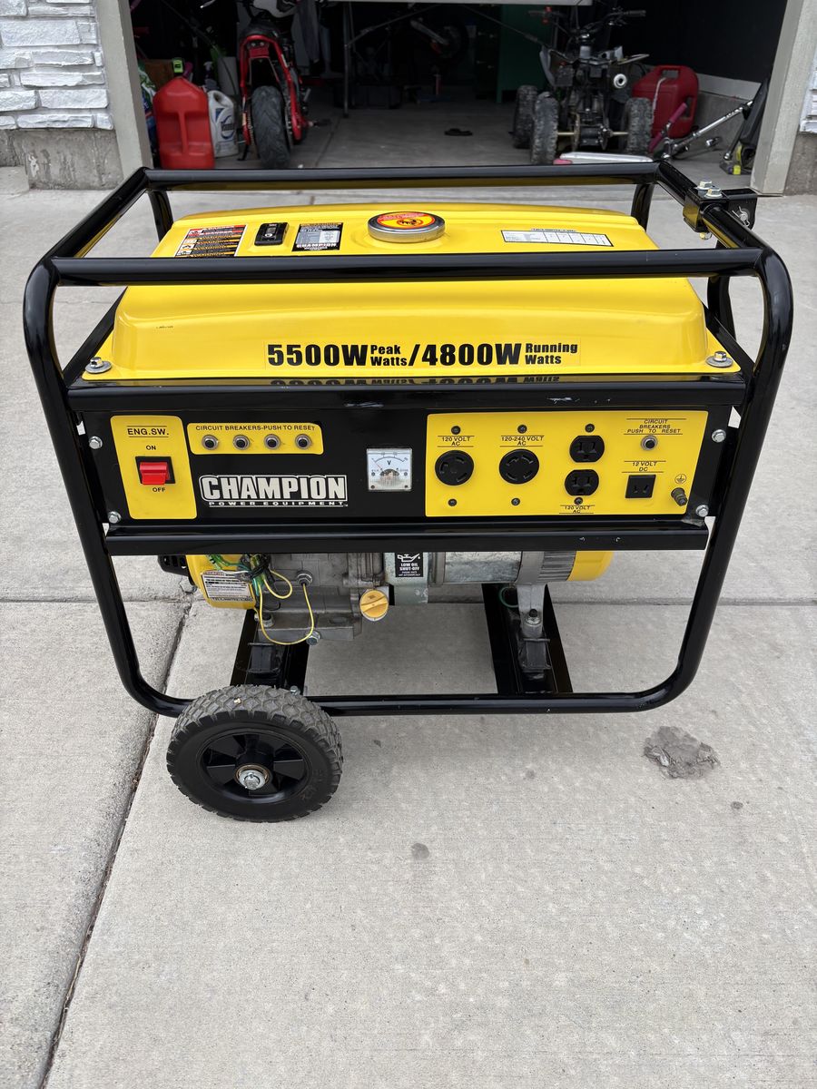 Champion 5500 W Generator