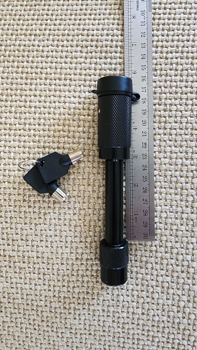 Hitch Lock, Locking Hitch Pin, 5/8" x 2 7/8", 2 Keys, for 2" Receiver, NEW
