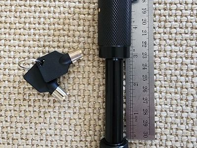 Hitch Lock, Locking Hitch Pin, 5/8" x 2 7/8", 2 Keys, for 2" Receiver, NEW
