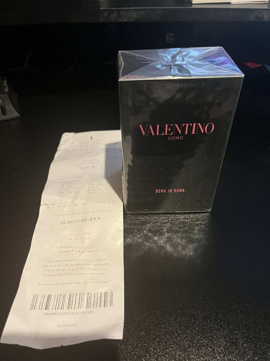 Valentino Uomo Born in Roma Fragrance - Brand New in Box with Receipt