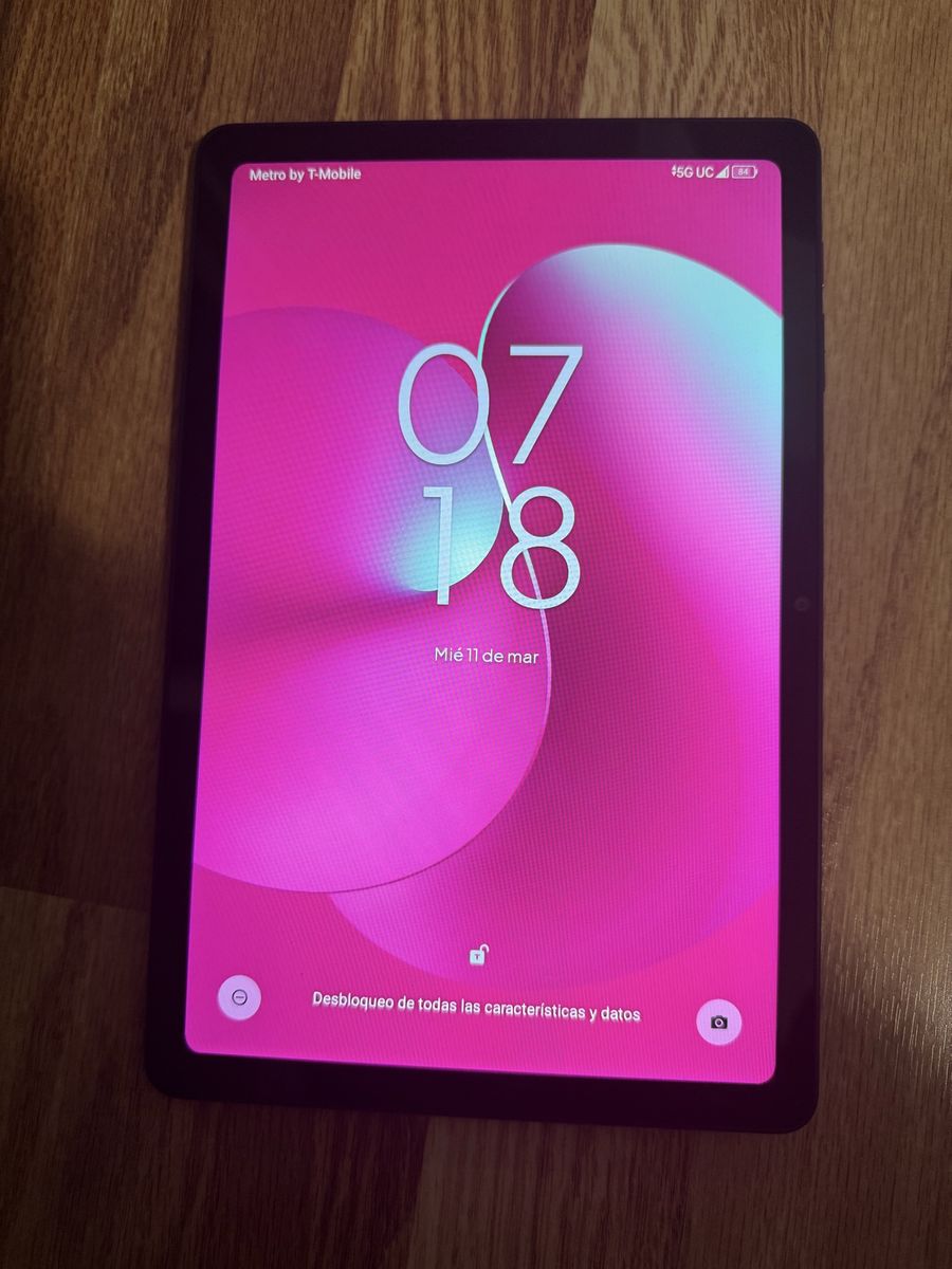 New T-MOBILE REVVL Tab 2 5G 64GB Black 10 inches