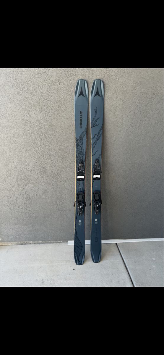 Atomic Bent 100 Skis with Bindings - 180cmat