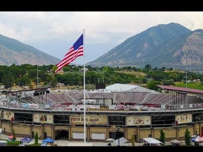 7/21 Fiesta Days Grandstand Covered Section E Rodeo Tickets Tuesday Spanish Fork Patriot Night
