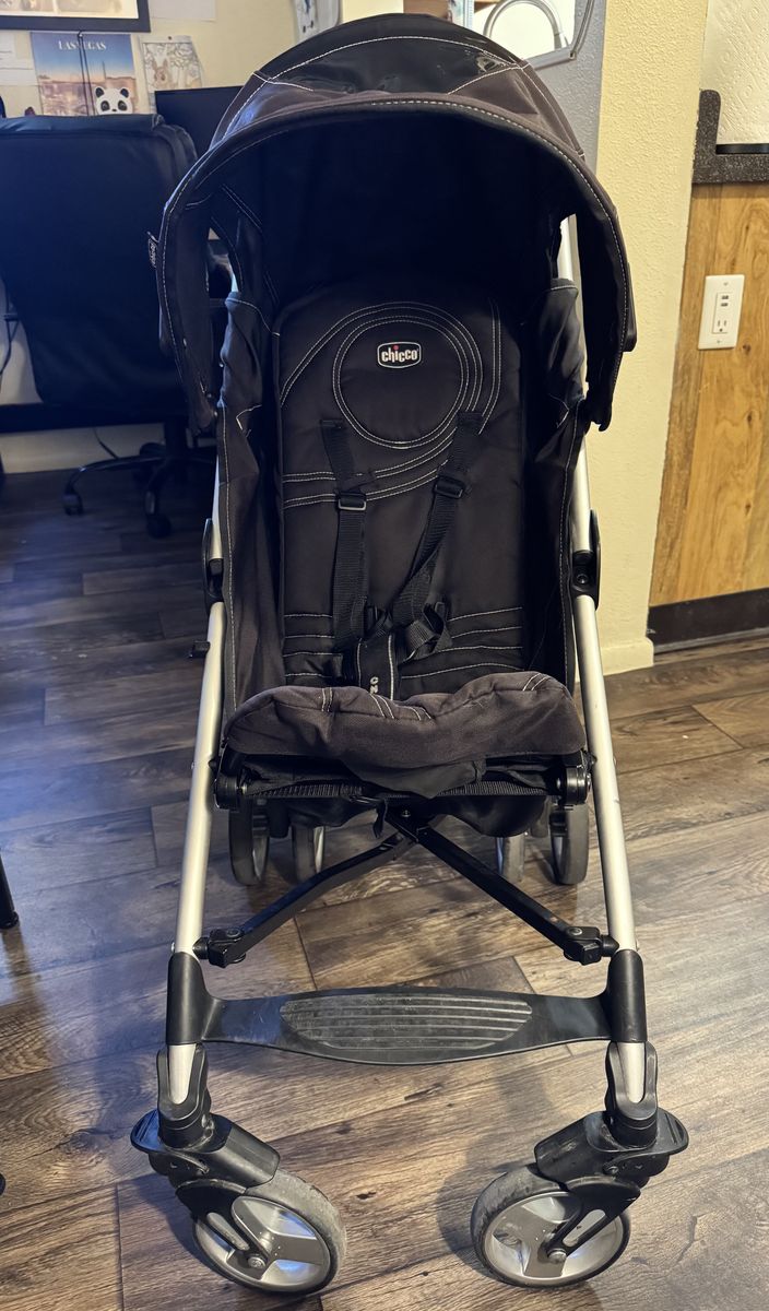 Chicca Liteway Kids Stroller Black