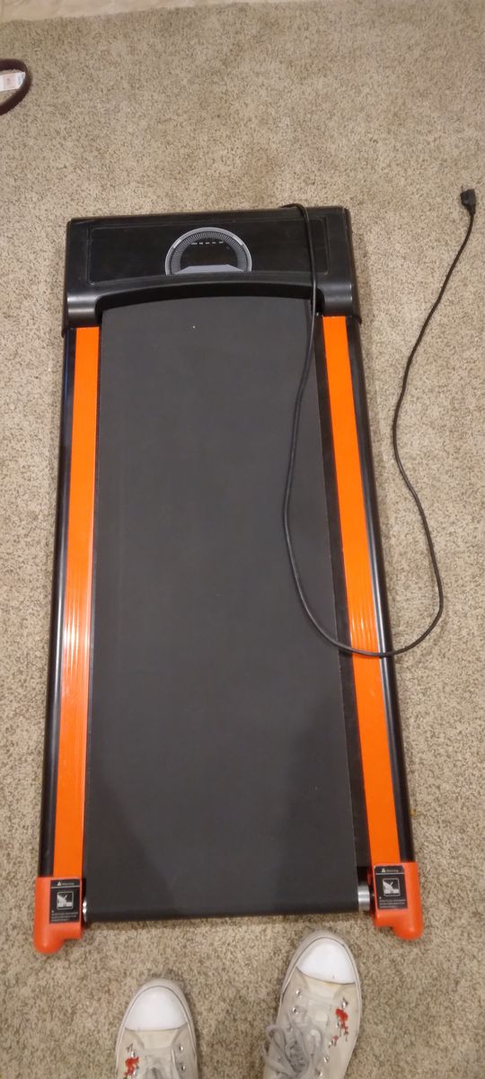 Black and Red Electric Walking Pad/Treadmill