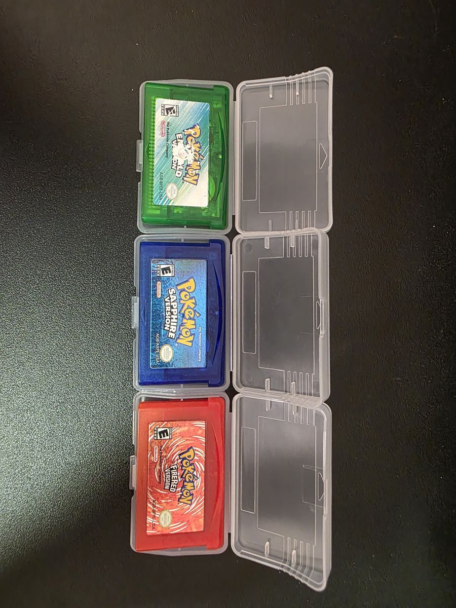 Pokemon Emerald Sapphire FireRed GBA