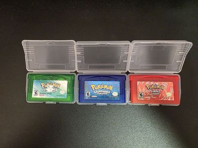 Pokemon Emerald Sapphire FireRed GBA