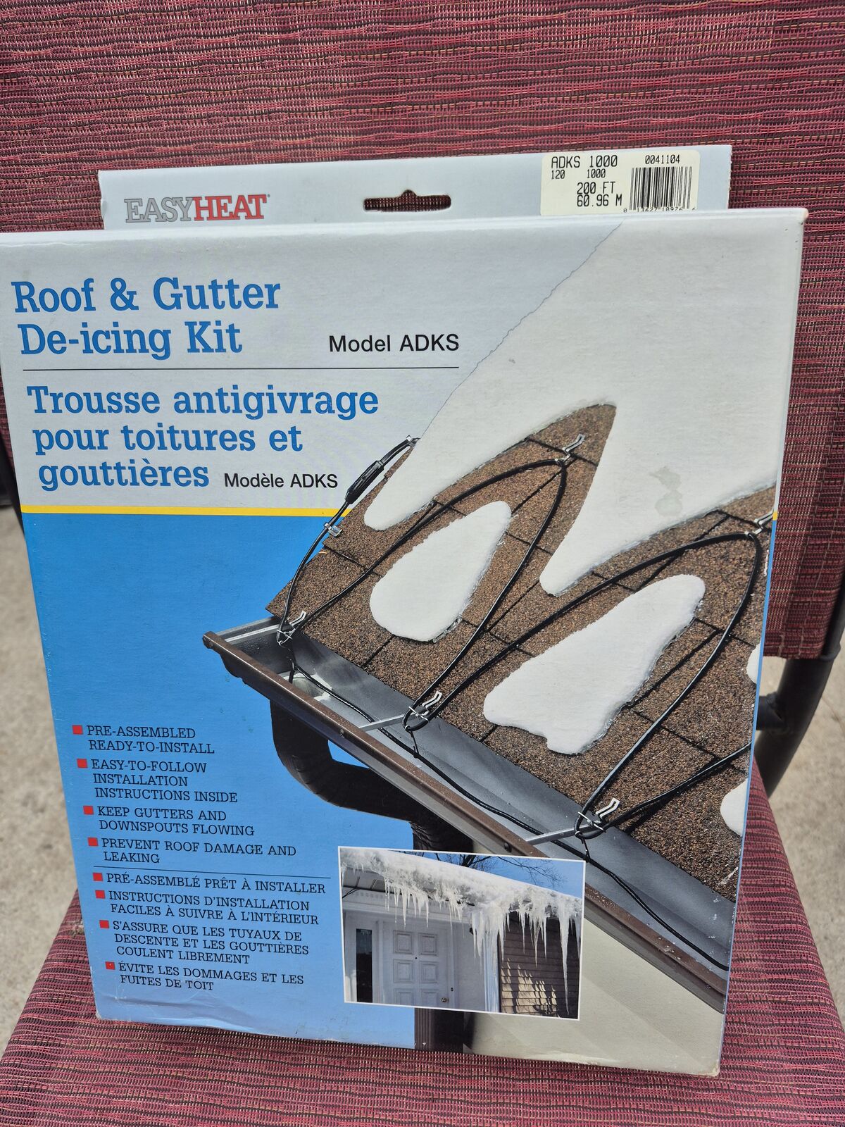Roof & Gutter De-icing kit 200 ft.