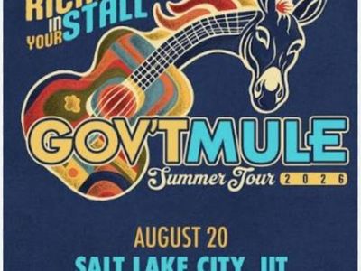 Gov't Mule Summer Tour 2026 Ticket - Salt Lake City, UT - August 20