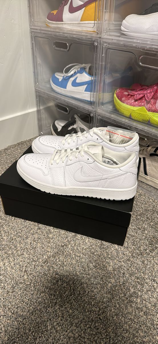 Brand new Jordan 1 low golf shoes size 11