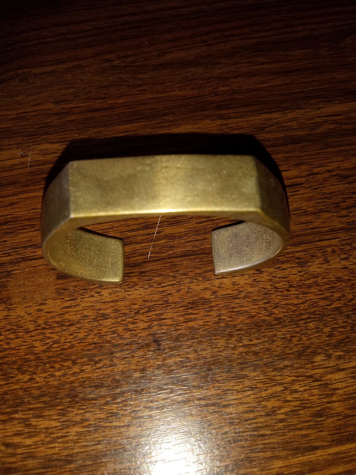 Vintage silver heavy cuff bracelet purchased 1978