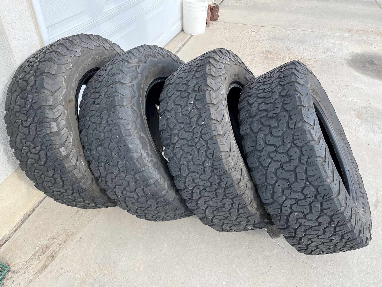LT265/70R17 BFG All-Terrain T/A K02 Set of 4 Tires
