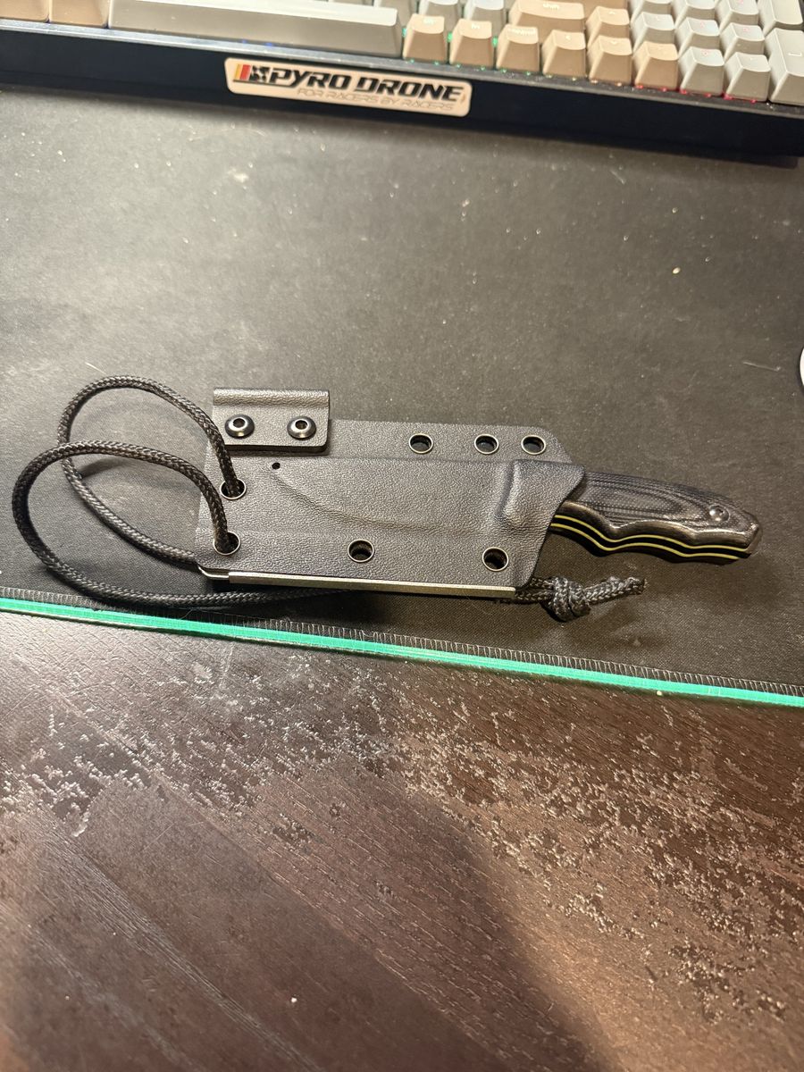 Holtzman D2 steel knife