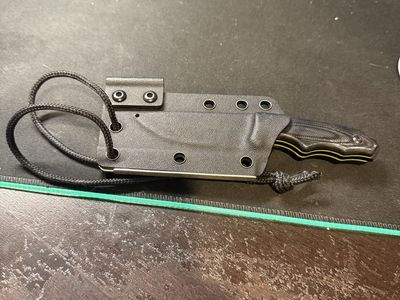 Holtzman D2 steel knife