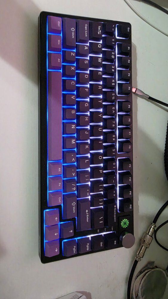 Epomaker HE75 Mag Gaming Keyboard & Click Gaming Mouse w/accessories