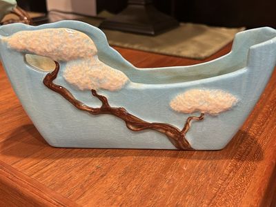Roseville Ming Tree Blue 568-8