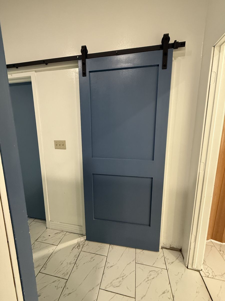 sliding barn door