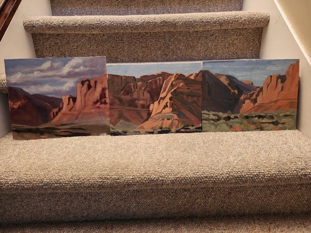 Red rock triple