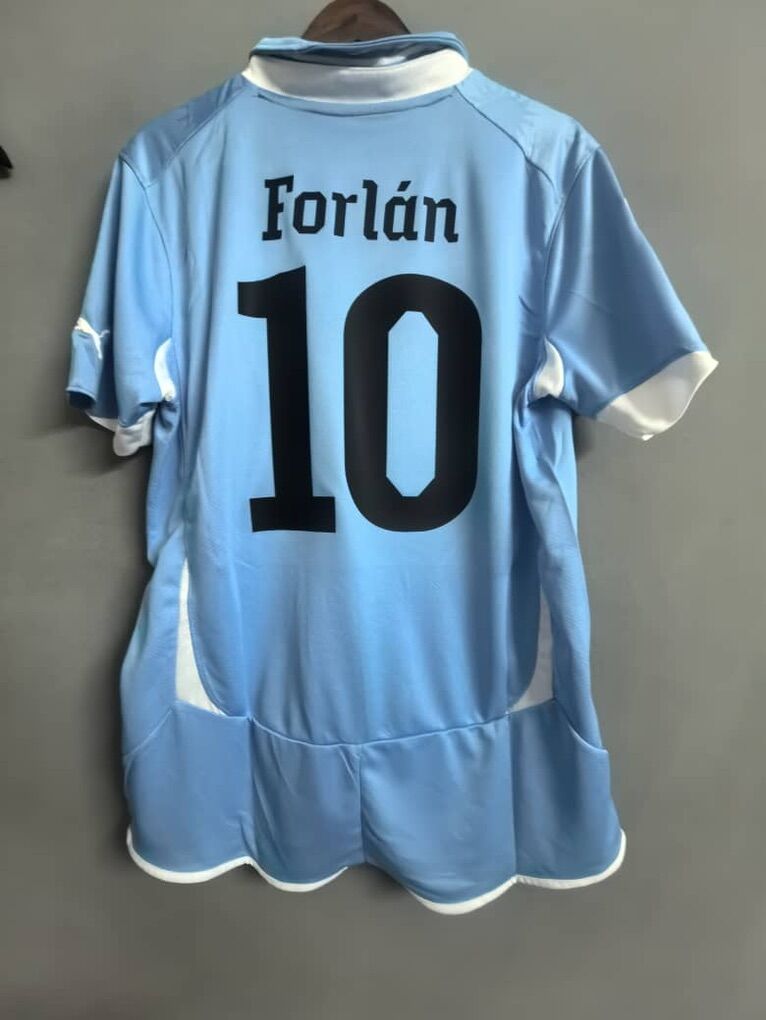 Diego Forlán #10 | XL | Uruguay 2010 Home Jersey