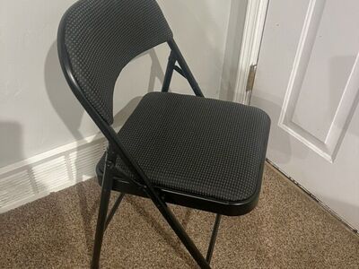 Fold up Metal Cushion Chair Extra Chair