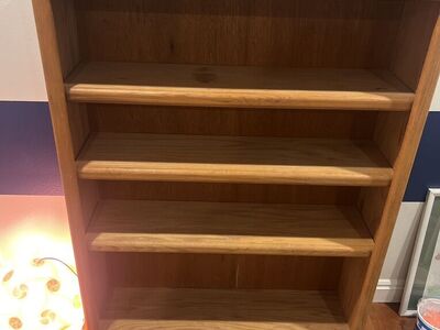 Solid Wood Bookshelf