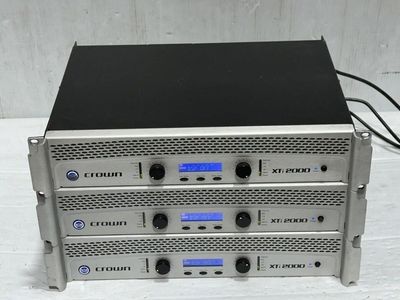 Crown XTi 2000 Power Amplifier - Professional Audio Equipment with DSP