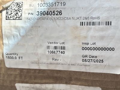 1800ft of cable