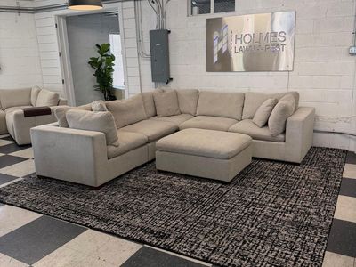 COSTCO THOMASVILLE LOWELL 6-PIECE MODULAR SECTIONAL!!
