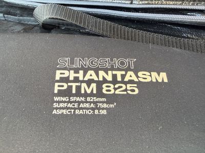 Slingshot Phantasm PTM 825 Front Wing Hydrofoil with Cover, Case, short fuselage and stable tail wing phantasm ps 400.
